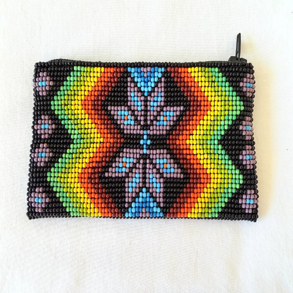 Hand Beaded Coin Purse